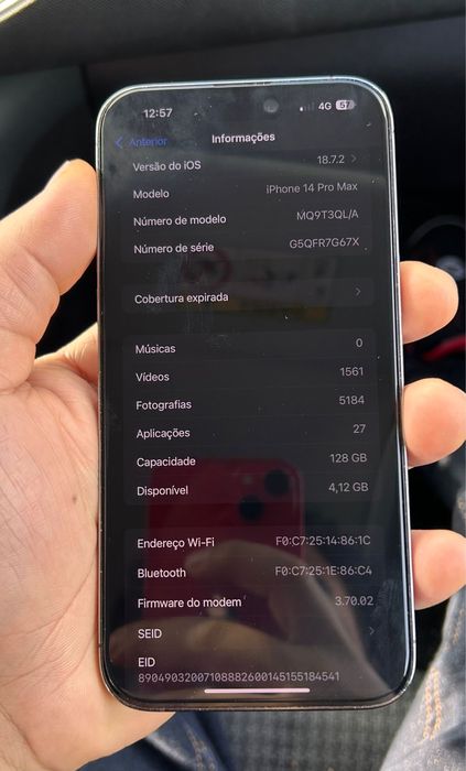 Iphone 14 pro max 128gb