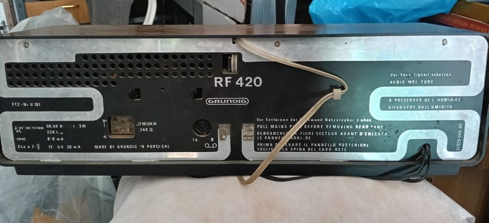 Rádio vintage Grundig