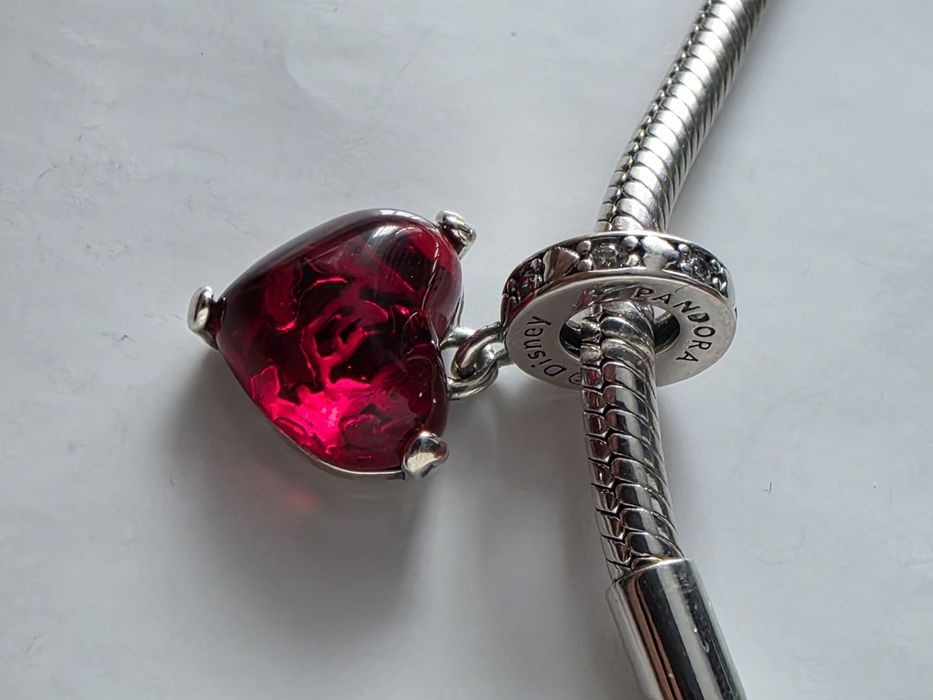 Charms srebrny do bransoletki serce pandora prezent S925 ALE