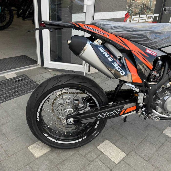Мотоцикл GEON GNS 300 motard, 28 к.с. рідинне ох, гарантнія, доставка