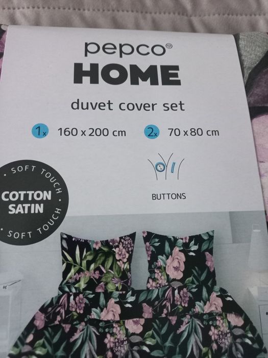 Posciel 160/200 bawełna satynowa