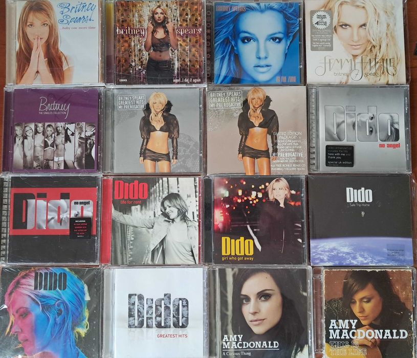 CD (Audio) Spears Sade Lykke Li Sia Gaga Gomez Dido Melua Shakira