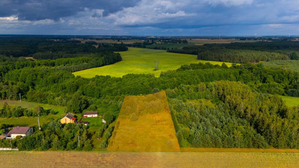 Działka nad rzeką z WZ i KW