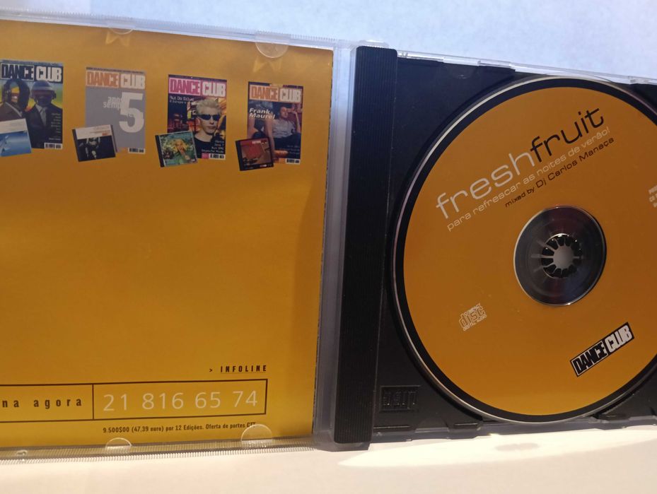 cd Fresh Fruit - Mixed by Carlos Manaça