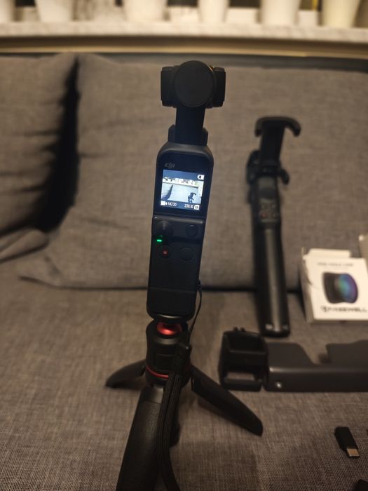 Kamera DJI pocket 2 wraz z akcesoriami