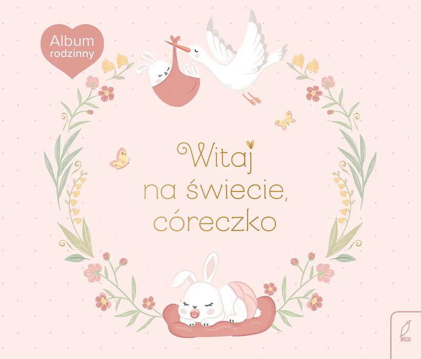 Album rodzinny. Witaj na świecie, córeczko. Wilga / GW Foksal. Nowy Produkt