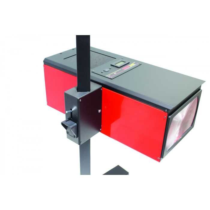 Máquina Focar e Alinhar Faróis Duplo Laser Xénon, LED e Halogénio