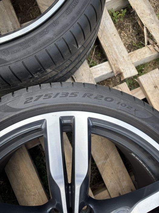 Oryginalne koła 20 cali BMW Seria 7 G11 G12 5x112 Prawie Nowe opony!!