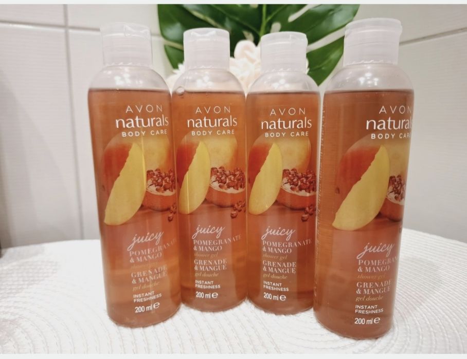 Zestaw 4 szt żeli pod prysznic Avon