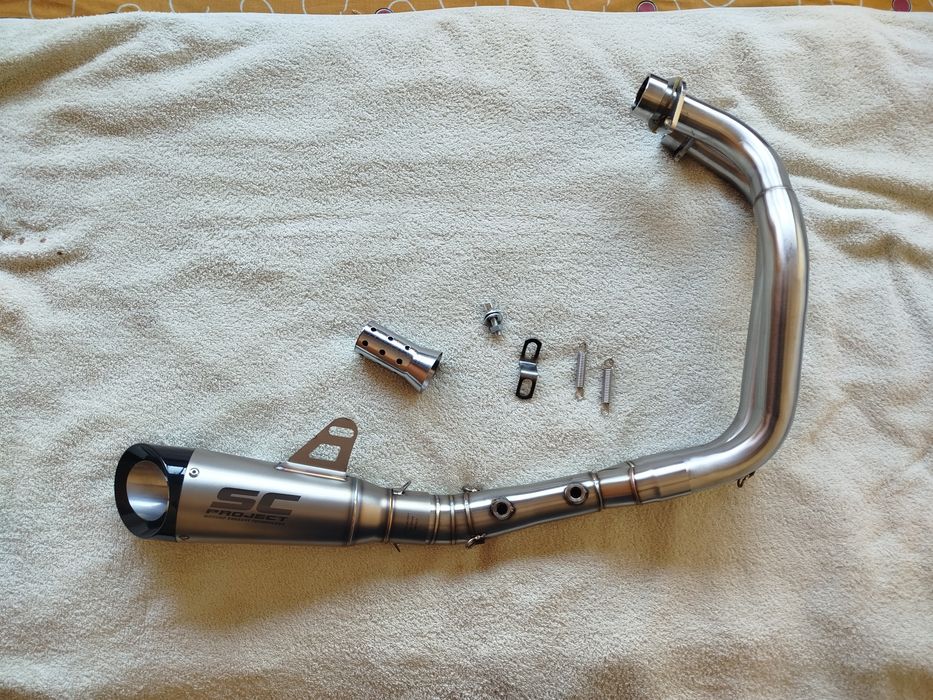 Yamaha MT 07 / MT 07 tracer ( ponteira e coletores )