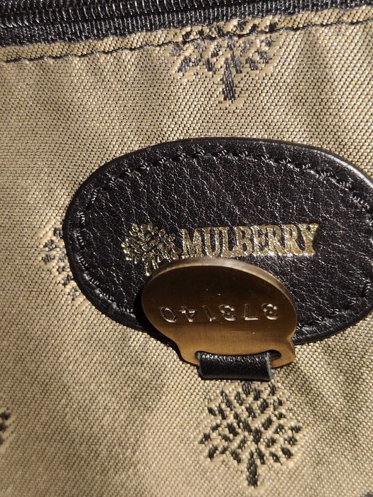 Skórzana czarna torebka listonoszka na ramię uniseks