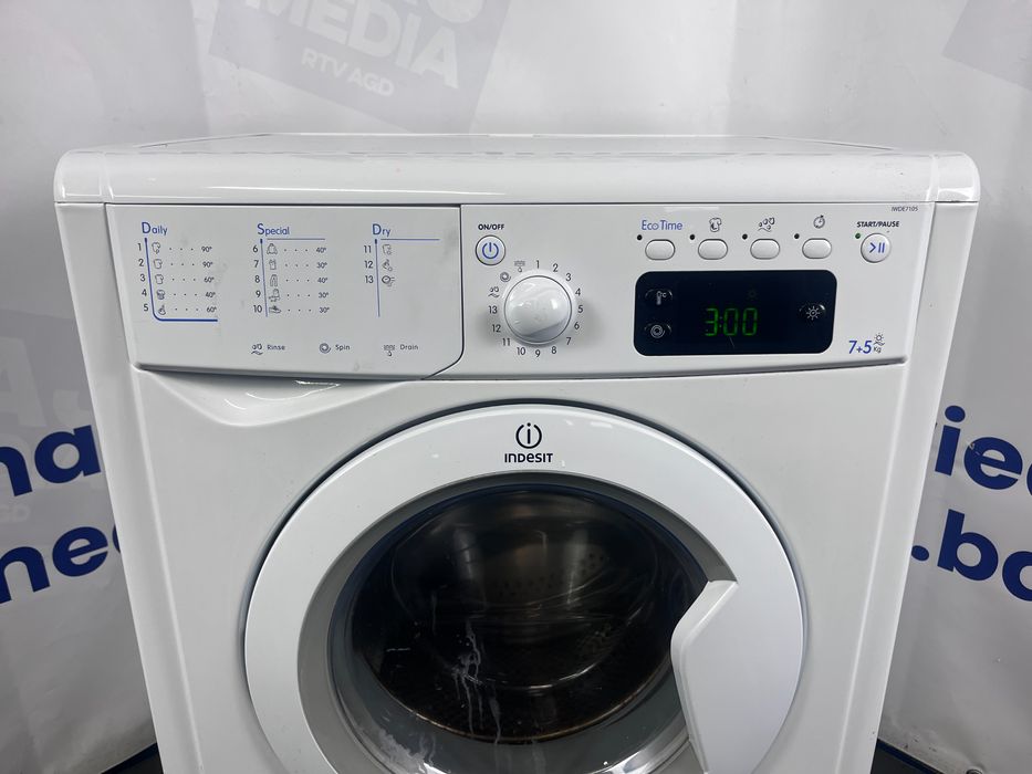 Pralka-Suszarka Indesit Solidna 7/5 kg/1000 ob /A /Dostawa/Gwarancja