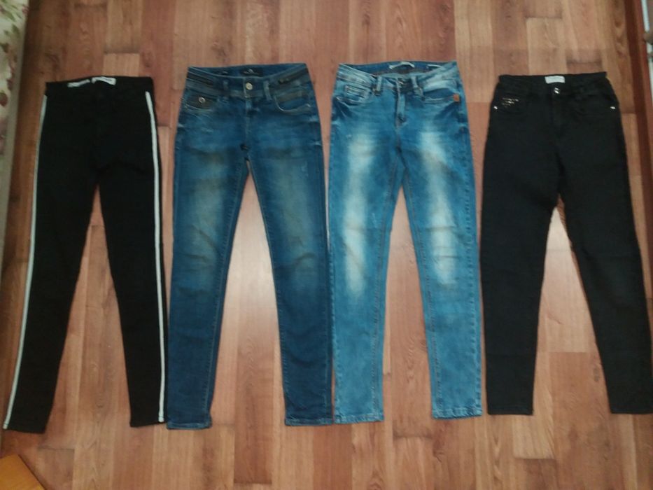 Джинсы Tally weijl, H&M, Next, школьные штаны, брюки, р.146- 152- 158