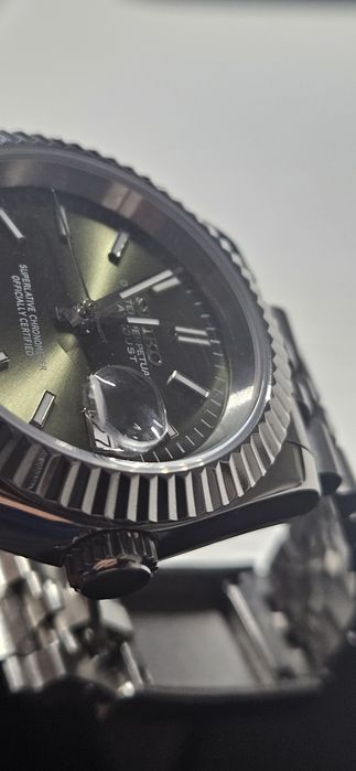 SEIKO 36mm Stainless Steel Mint Green