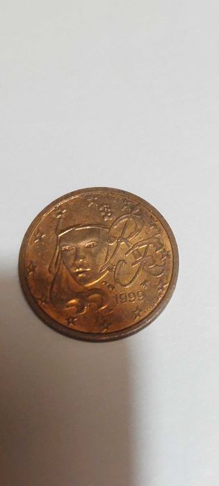 Moeda rara 0,02 com valor para colecionadores,  RF 1999