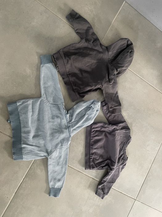 3 szt bluzy sweter dziecięce chłopięce 68/74