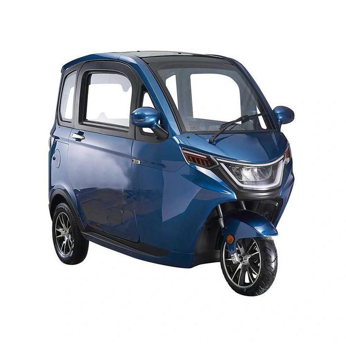 ciclomotor eléctrico fechado de 2 lugares  VB02, Velocidade máxima 45 km/h Autonomia 60 km Dois assentos