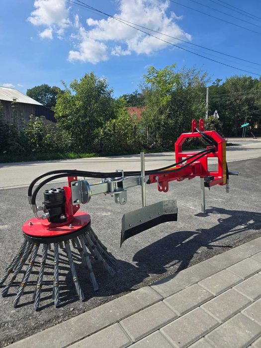 Odchwaszczarka do chwastów rotacyjna szczotka