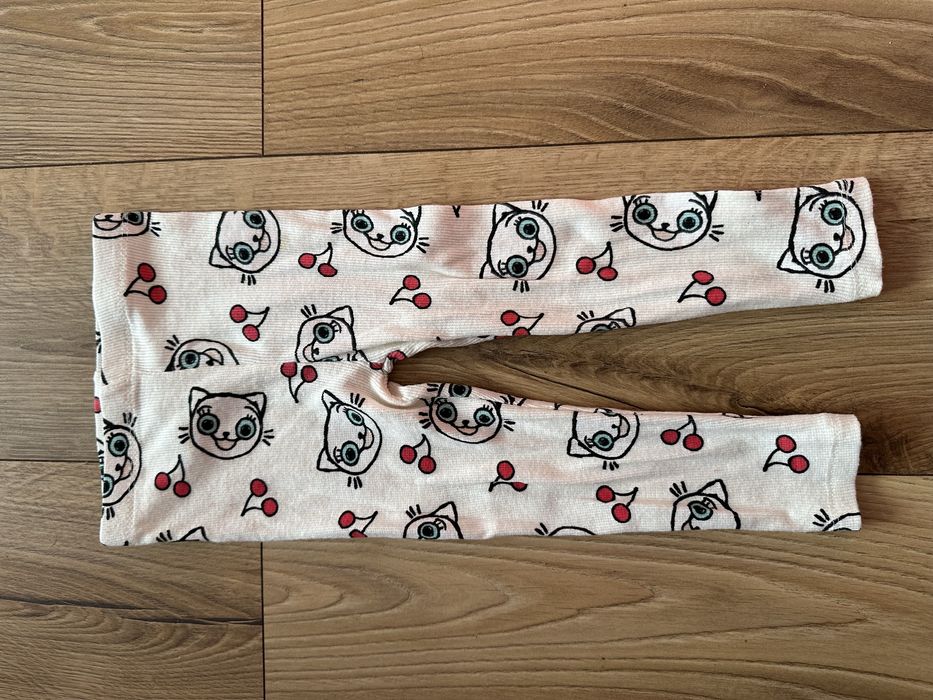 Prawie nowe legginsy z Kicia Kocia rozm.92