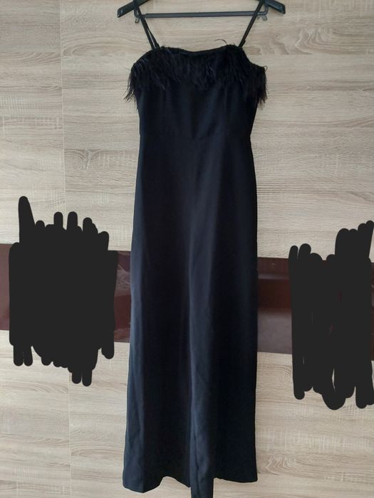Kombinezon czarny 36 nowy