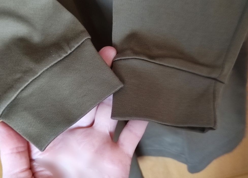 Чоловічий гольф з бавовни подовжений р.48 олива 100% cotton
