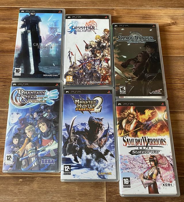 Sony PSP: GTA, Tomb Raider, Indiana Jones, God of War, Dante’s Inferno