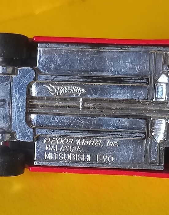 Mitsubishi evo hot wheels