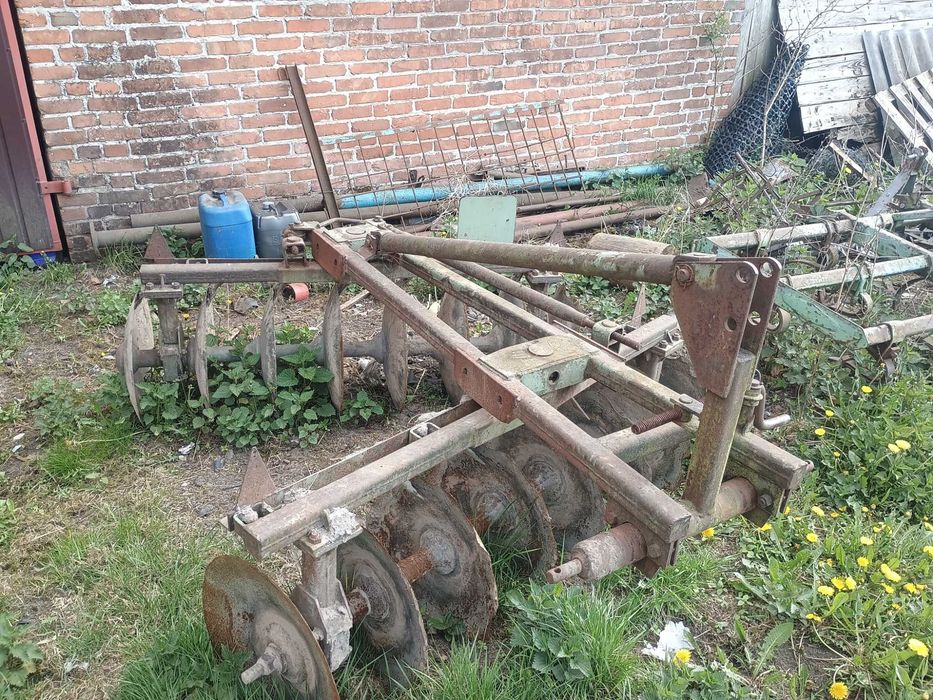 Przyczepa d46 i maszyny