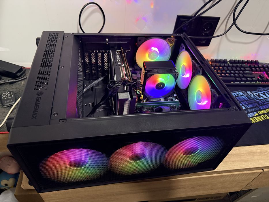 Компьютер Ігровий PRO Ryzen 5+ssd 1тб м2+16 ddr+ MSI RX6600XT
