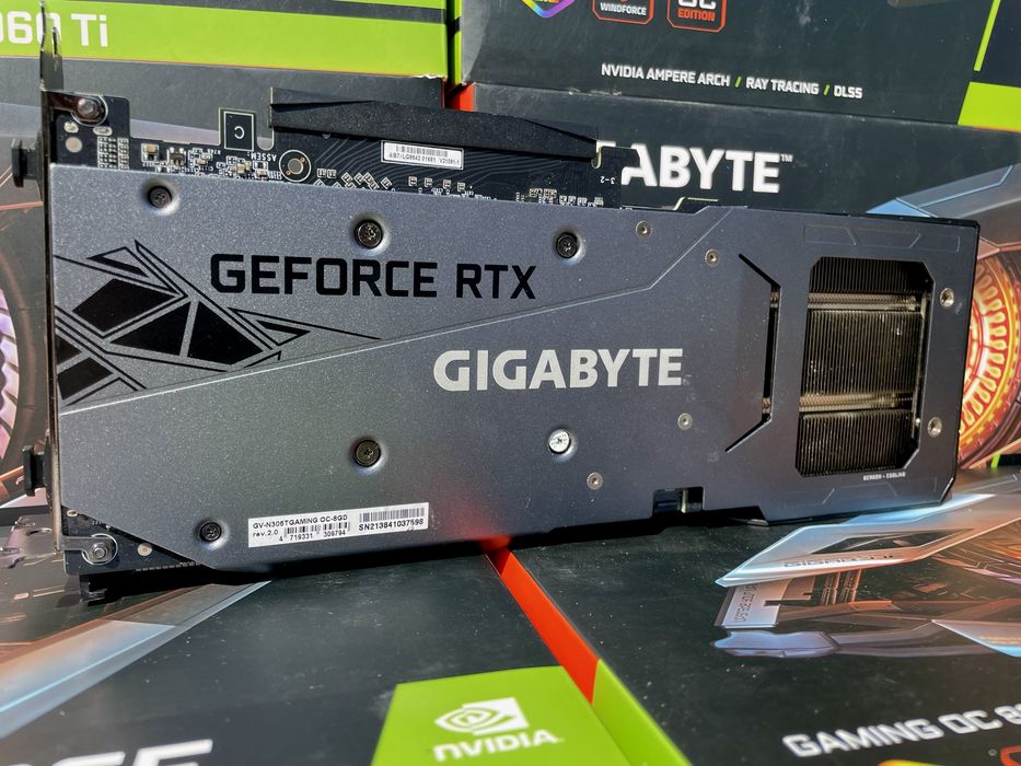 Відеокарта Gigabyte RTX 3060Ti 8Gb Gaming OC LHR ГАРАНТІЯ!