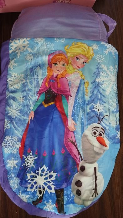 Матрац надувний два в одному спальний мішок