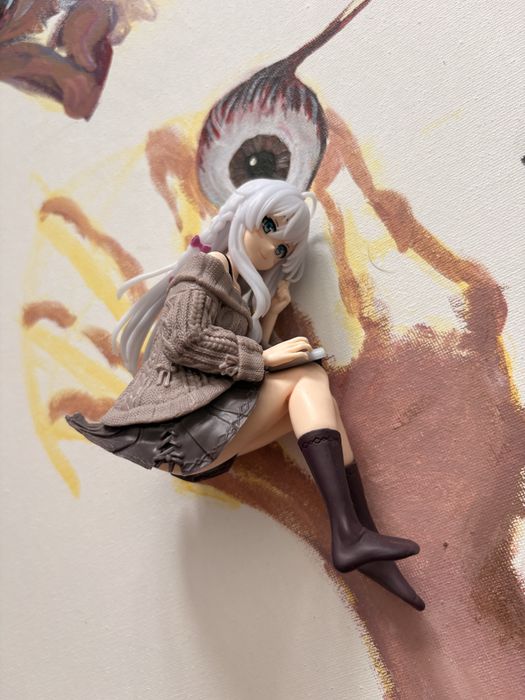 Anime dziewczynka ksiazka spodniczka