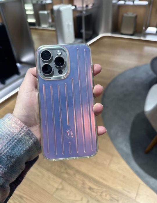 Чехол rimowa iphone 15 pro 14 pro max gradient