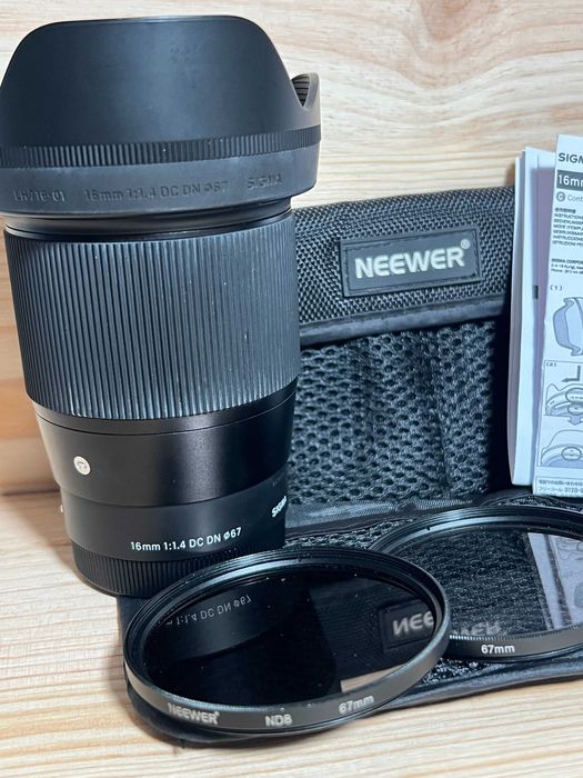 Sigma 16mm F1.4 DC DN Sony E-Mount - PRIME