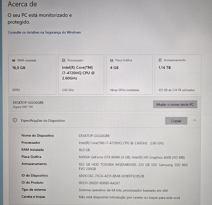 Acer Aspire V Nitro VN7-791G-76R7