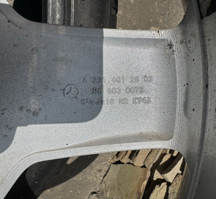 Оригінальні диски Mercedes-Benz AMG 5х112 8,5J19 H2 ET43.
