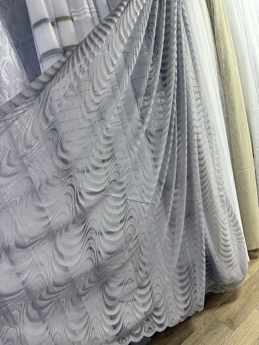 Жакард гіпюр тюль тюлі штори жакарди сітка льон бамбук турция