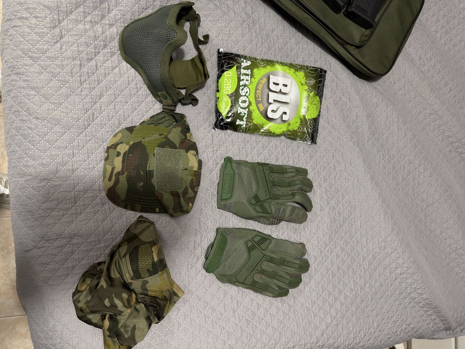 Réplica Airspoft + Equipamento: Specna Arms EDGE 2.0 + CZ P-09 + Equipamento Completo