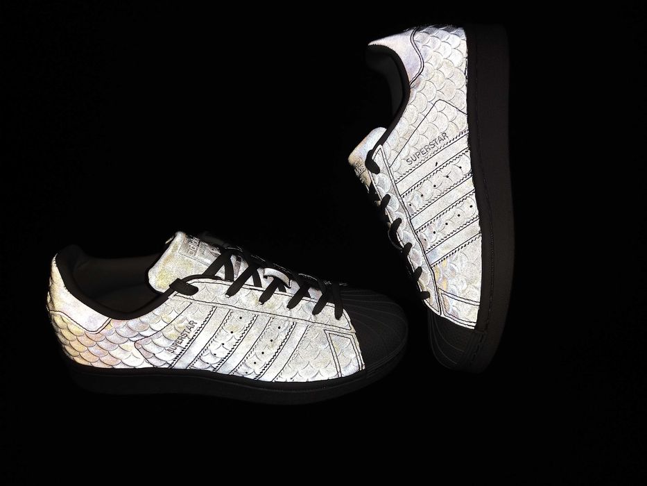 Adidas Superstar  - SREBRNY-zmienia kolory!