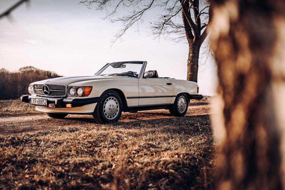 Auto do ślubu Mercedes SL Śląsk Wynajem