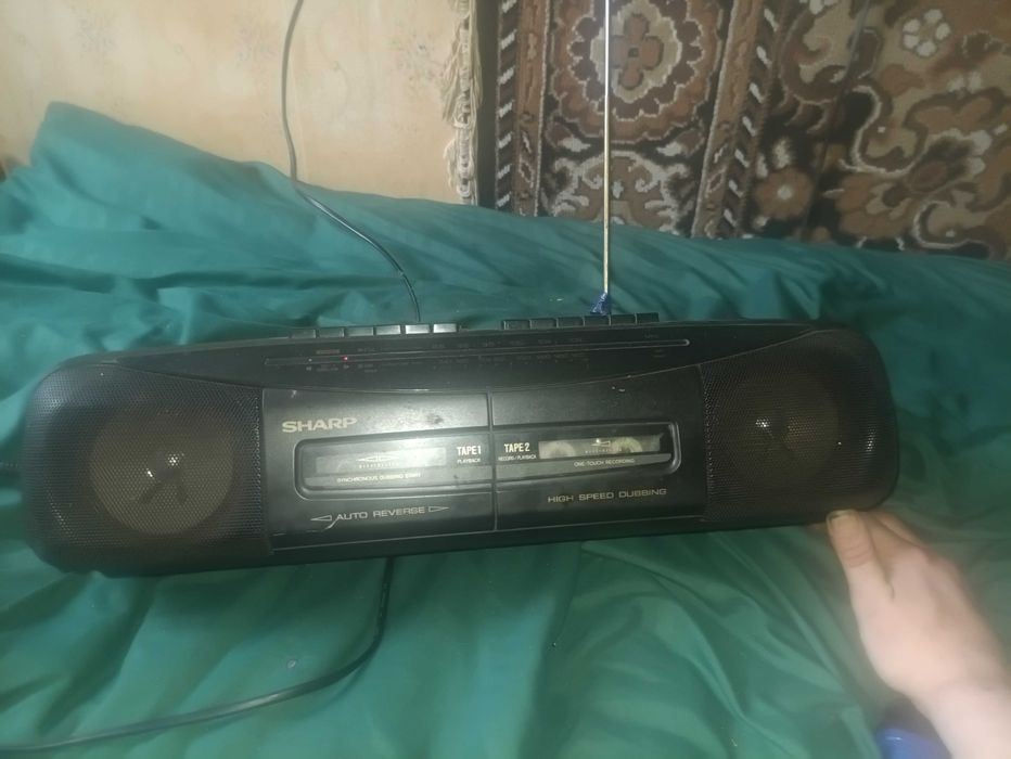 Касетний магнетофон SHARP MODEL WQ-294H(BK)