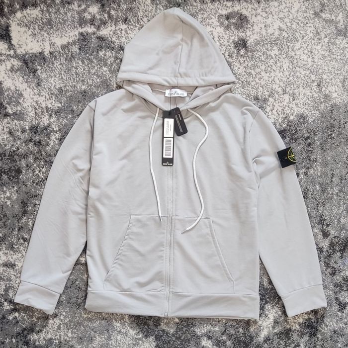 РОЗПРОДАЖ! Зіп-худі Stone island Сіра | Сіра зіпка Стон Айленд  | Сірий Кофта Стонік