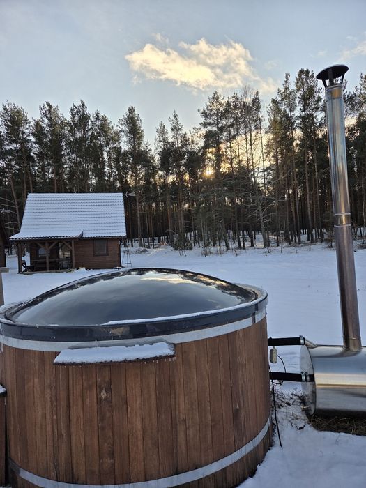 Swornegacie Kaszuby Kokoszka domek domki sauna jacuzzi balia