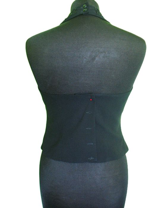 Bluzka krótka - gorset - 42 XL - biust 92 cm