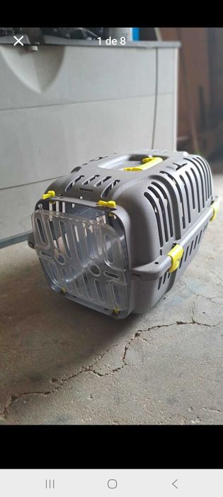 Caixa de transporte para animais de estimação