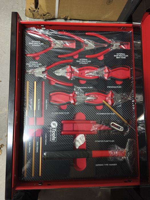 Carro de Ferramentas 10 Gavetas completas Professional FTools