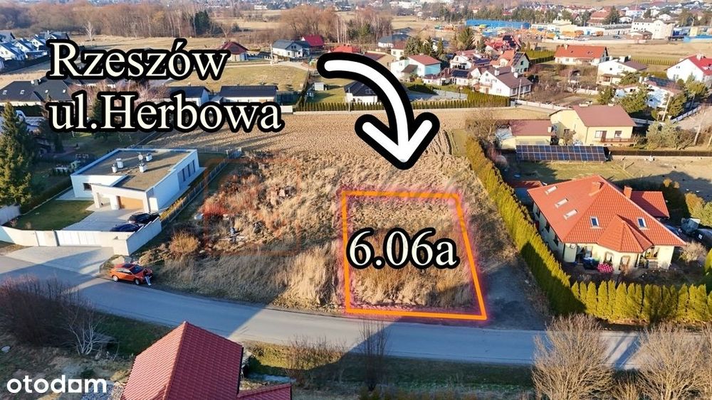 Działka Budowlana Rzeszów ul. Herbowa