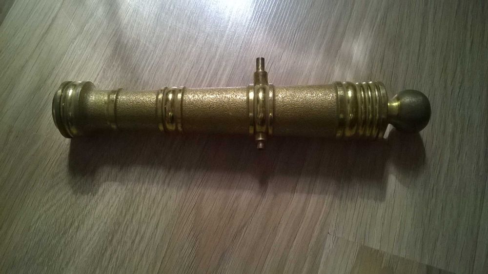 Lufa do armaty (mosiądz) ozdoba