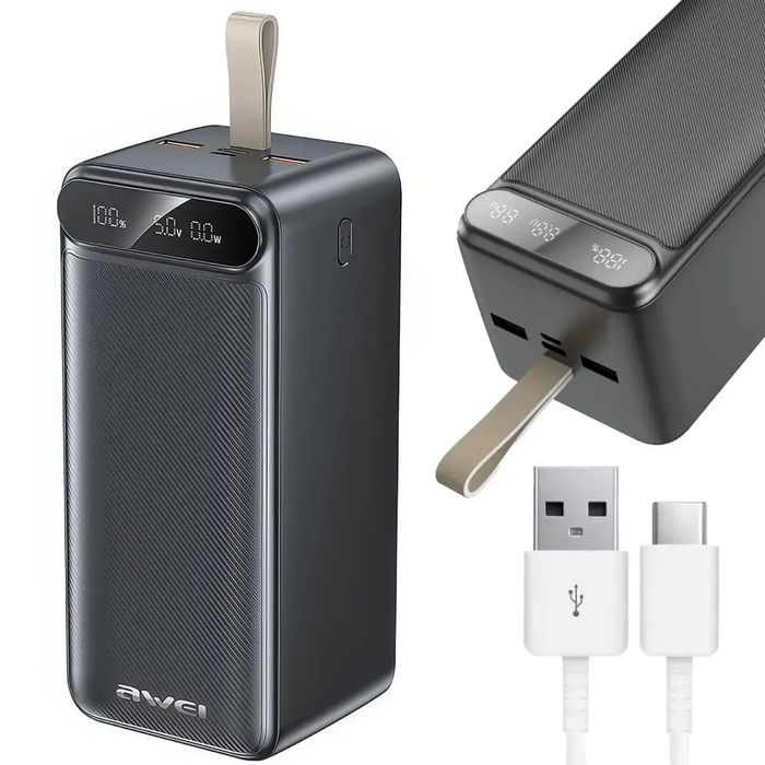 Повербанк 100000 mAh Astor Power Bank AWEI P101K
