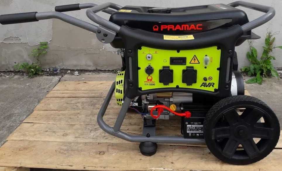 Генератор PRAMAC WX 3200 ES CONN AVR електричний запуск,новий.
